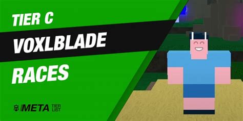 best race in voxlblade|Voxlblade Tier List